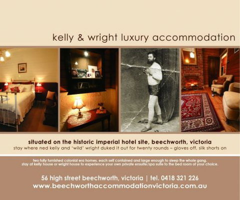 Beechworth Accommodation Victoria - Lightning Ridge Tourism 0