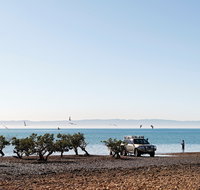 Camping at Point Lowly  Fitzgerald Bay - Lightning Ridge Tourism