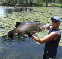 Barra Feeding - Lightning Ridge Tourism