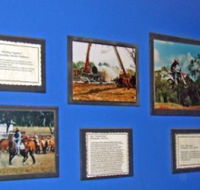 Town Hall Photographic Display - Lightning Ridge Tourism