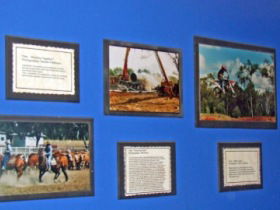 Town Hall Photographic Display - Lightning Ridge Tourism 0