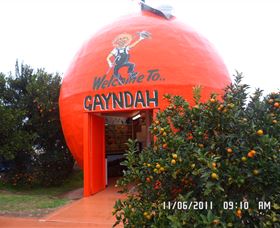 Gayndahs Big Orange - Lightning Ridge Tourism 0