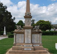 Boer War Memorial and Park Allora - Lightning Ridge Tourism