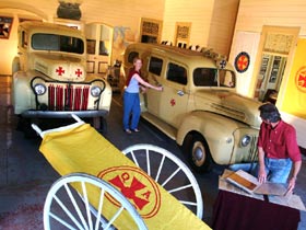 Historic Ambulance Centre - Lightning Ridge Tourism 1