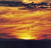 Hay Sunset Viewing Area - Lightning Ridge Tourism