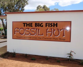 Big Fish Fossil Hut At Peak Hill - Lightning Ridge Tourism 0