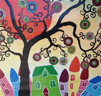 Blue Artz Gallery  Cafe - Lightning Ridge Tourism