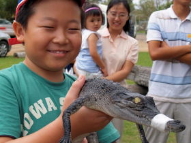 Koorana Crocodile Farm - Lightning Ridge Tourism 2