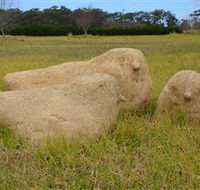 Unreal Rocks Statue Gallery - Lightning Ridge Tourism