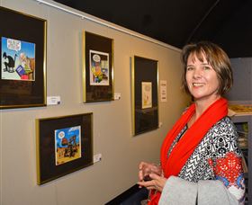 National Cartoon Gallery At The Bunker - Lightning Ridge Tourism 4