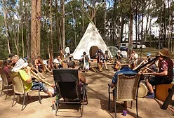 Didgeridoo Jam In The Park - Lightning Ridge Tourism 8