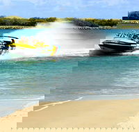 Express Jet Boat  Cafe Breaky - Lightning Ridge Tourism