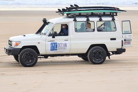 Rainbow Beach Surf Lesson Australia\'s Longest Wave 4X4 Adventure - Lightning Ridge Tourism 7