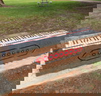 Piano Park Bench Moonta - Lightning Ridge Tourism