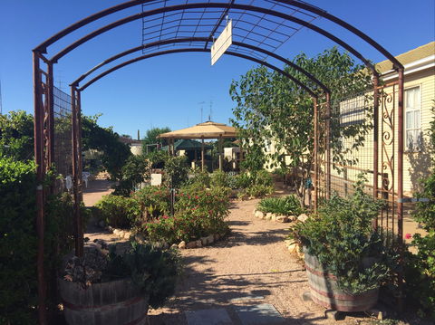 Anglican Community Cafe, Limestone Art Gallery & Cornish Garden - Lightning Ridge Tourism 0