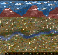 Art Exhibition - Artists of Ampilatwatja - Lightning Ridge Tourism