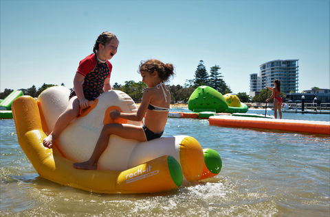 Just 4 Fun Aqua Park Mandurah - Lightning Ridge Tourism 0