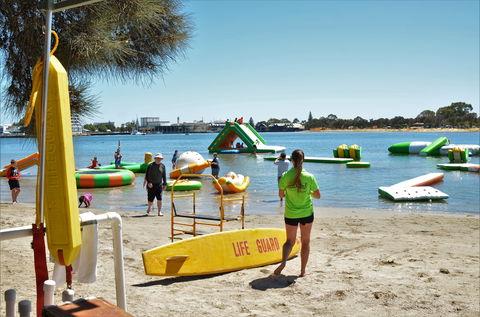 Just 4 Fun Aqua Park Mandurah - Lightning Ridge Tourism 1