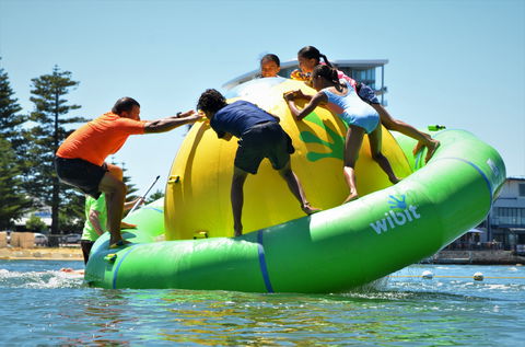 Just 4 Fun Aqua Park Mandurah - Lightning Ridge Tourism 2