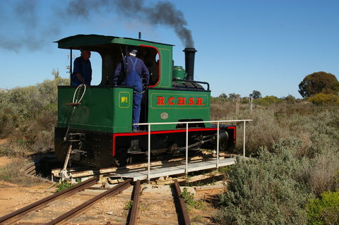 Red Cliffs Historical Steam Railway - Lightning Ridge Tourism 1