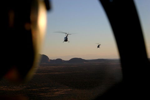 Helicopter Scenic: Lizard Safari - Lightning Ridge Tourism 1
