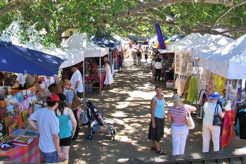 Sunshine Coast Eumundi Markets Return Minibus Transfer - Lightning Ridge Tourism 0