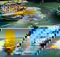 Express Jet Boat  Beers on the deck - Lightning Ridge Tourism