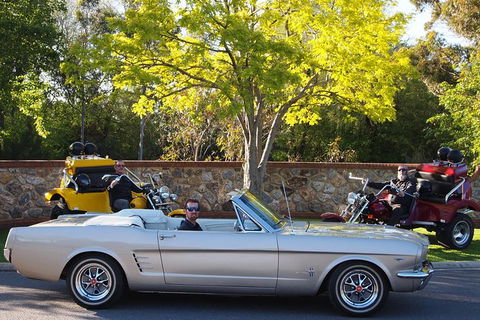 Ultimate Barossa Adventure Day Tour For 2 - Combined Mustang Convertible-Trike - Lightning Ridge Tourism 2
