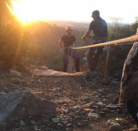 Twilight Abseiling in Boya Including Gourmet Pizza and Views - Lightning Ridge Tourism