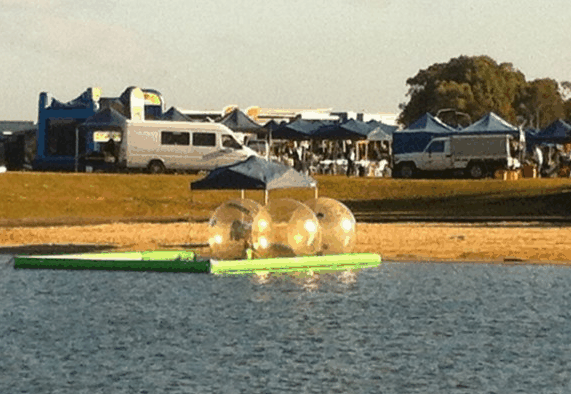 Aussie Waterballs - Lightning Ridge Tourism 2
