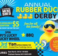Gerringong Mens Shed Annual Duck Derby