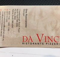 Da Vinci Ristorante Pizzeria - Lightning Ridge Tourism