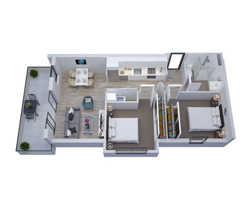 Manhattan Apartments - Notting Hill - Lightning Ridge Tourism 5