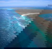 Pink Lake  Abrolhos Islands Scenic Flight - Lightning Ridge Tourism