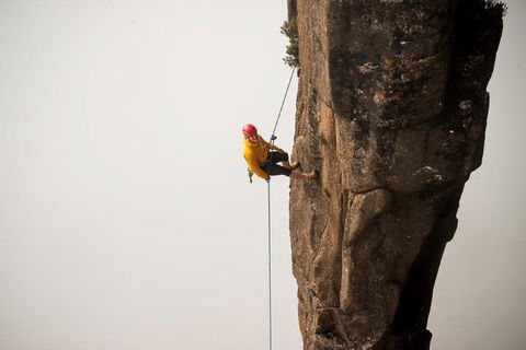 100 Metre Abseil Mount Wellington Hobart - Lightning Ridge Tourism 0