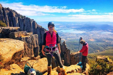 100 Metre Abseil Mount Wellington Hobart - Lightning Ridge Tourism 2