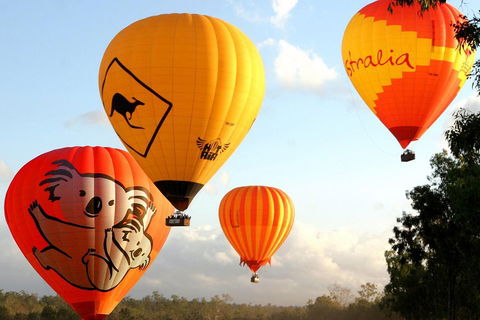 Natural Bridge & Springbrook Waterfalls Tour + Hot Air Balloon With Breakfast - Lightning Ridge Tourism 0