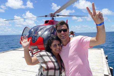 Full Day Reef Cruise Including 10 Minute Heli Scenic Flight: Get High Package - Lightning Ridge Tourism 0