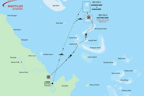 Great Barrier Reef Scenic Helicopter Tour And Cruise From Cairns - Lightning Ridge Tourism 4