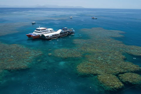 Cruise To Moore Reef Pontoon And Return Helicopter Flight From Cairns - Lightning Ridge Tourism 0