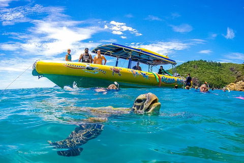 Great Barrier Reef Scenic Flight And Ocean Rafting Whitehaven Beach Day Trip - Lightning Ridge Tourism 1
