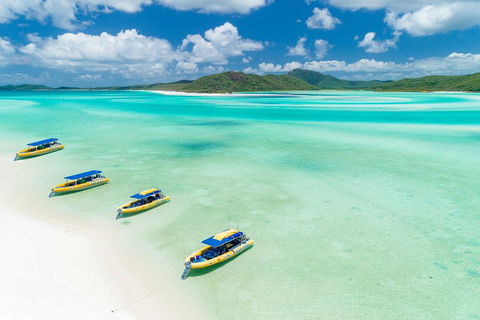 Great Barrier Reef Scenic Flight And Ocean Rafting Whitehaven Beach Day Trip - Lightning Ridge Tourism 2