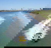 Express Jet Boat  Beers on the deck - Lightning Ridge Tourism