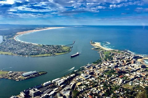 40-45 Minute Port Stephens And Stockton Beach Helicopter Flight - For 2 - Lightning Ridge Tourism 2