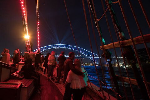 Vivid Tall Ships Dinner Cruise On Sydney Harbour - Lightning Ridge Tourism 1