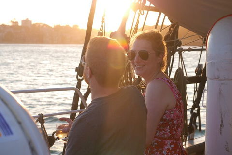 Sydney Harbour Tall Ship Wine & Canapes Evening Cruise - Lightning Ridge Tourism 0
