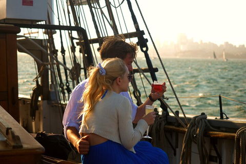 Sydney Harbour Tall Ship Wine & Canapes Evening Cruise - Lightning Ridge Tourism 1